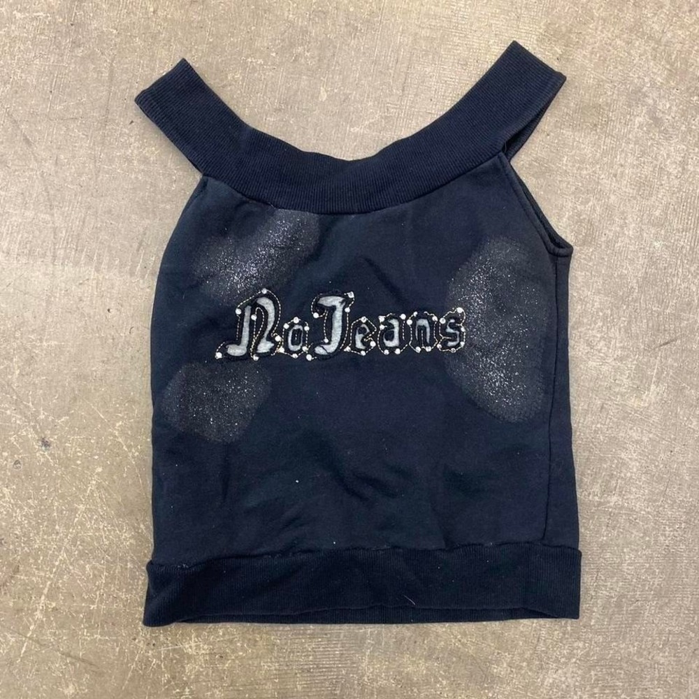Vintage Y2K Womens No Jeans 2000s Womens Top Size Medium